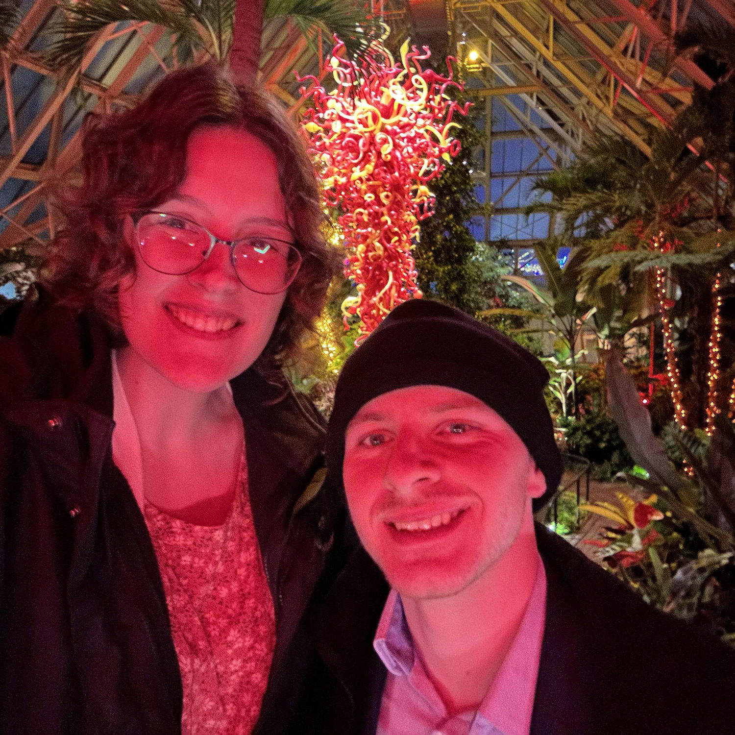 Date night at the Franklin Park Conservatory (December 2025)