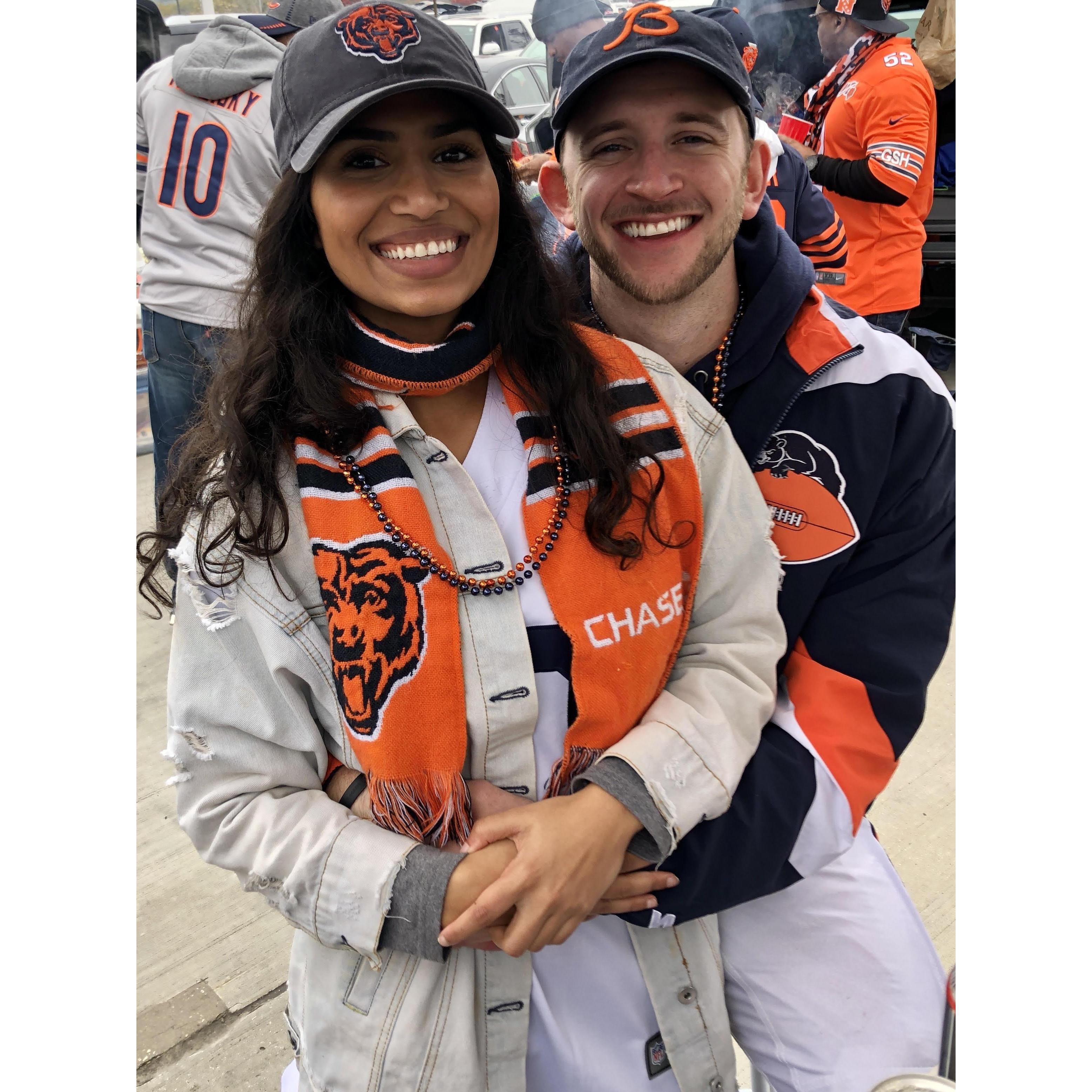 Ryans deal breaker rules when we were dating: Had to be a BEARS fan