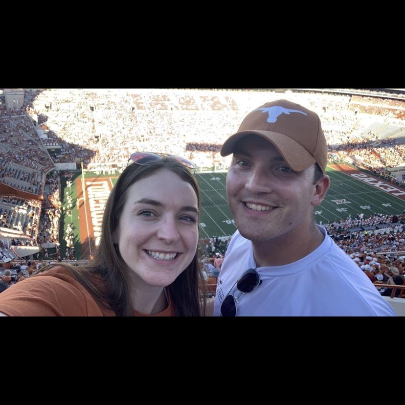 Ben's first UT football game!