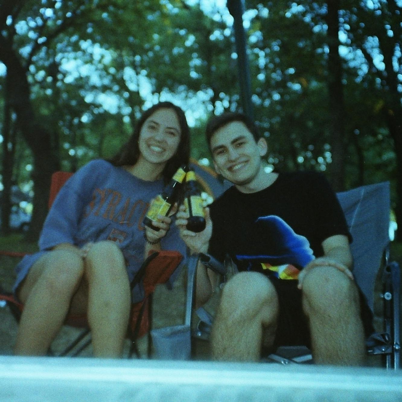 This is our first picture taken together on our 2nd date… roughly 24 hours in to knowing eachother