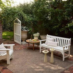 Loloi Birch Collection BIR-03 Outdoor Rug Natural/Sand 5' x 7'-3"