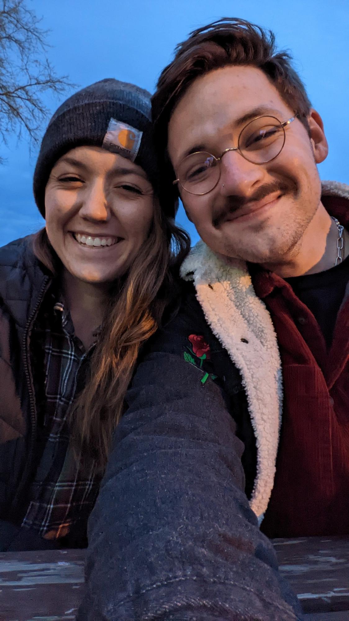Tree lighting in our neighborhood for Christmas!