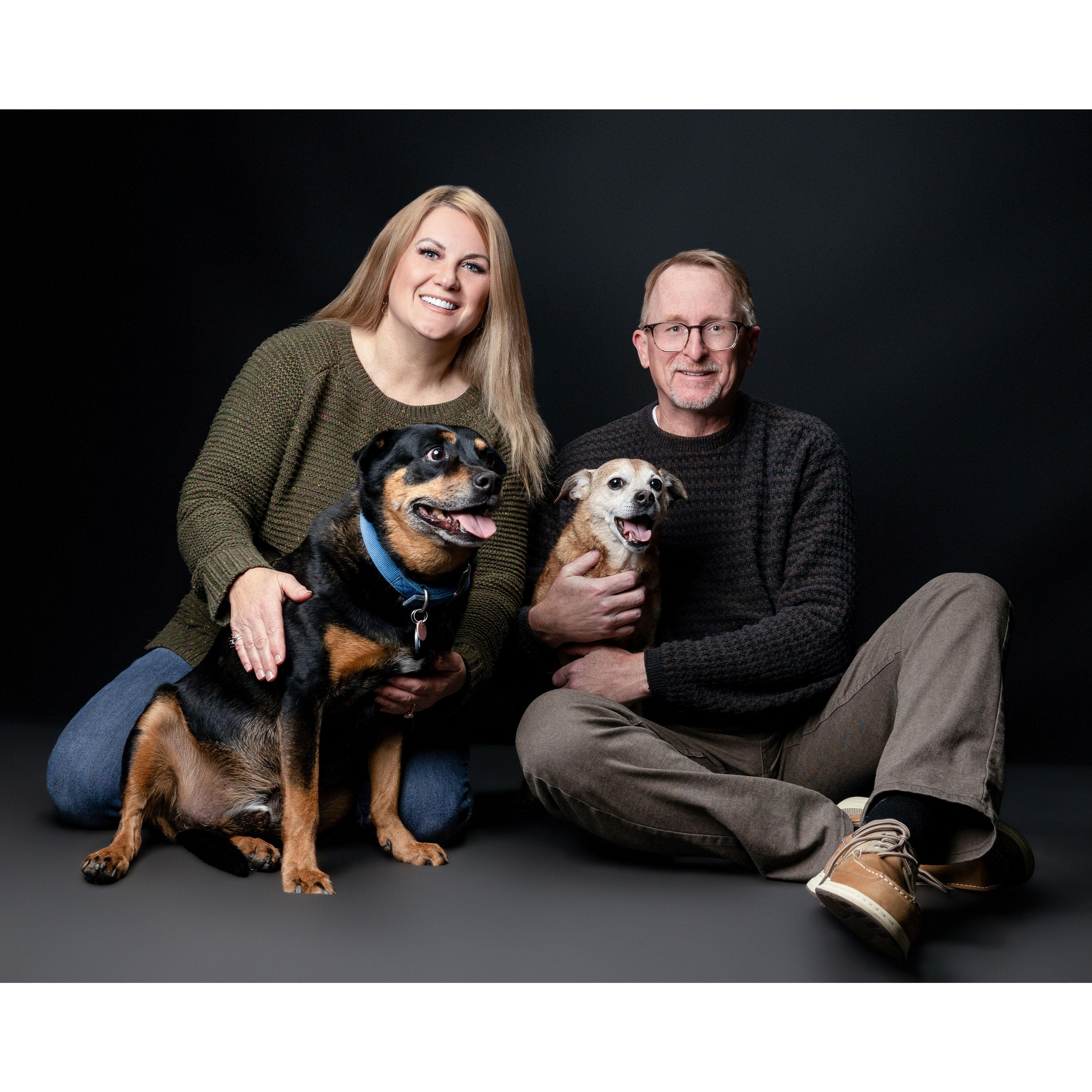 Us with Kona and Rosko