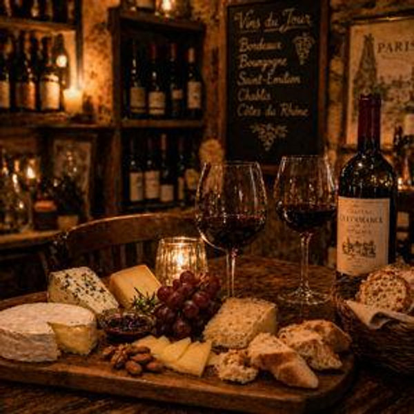 French Wine & Cheese Tasting for Two