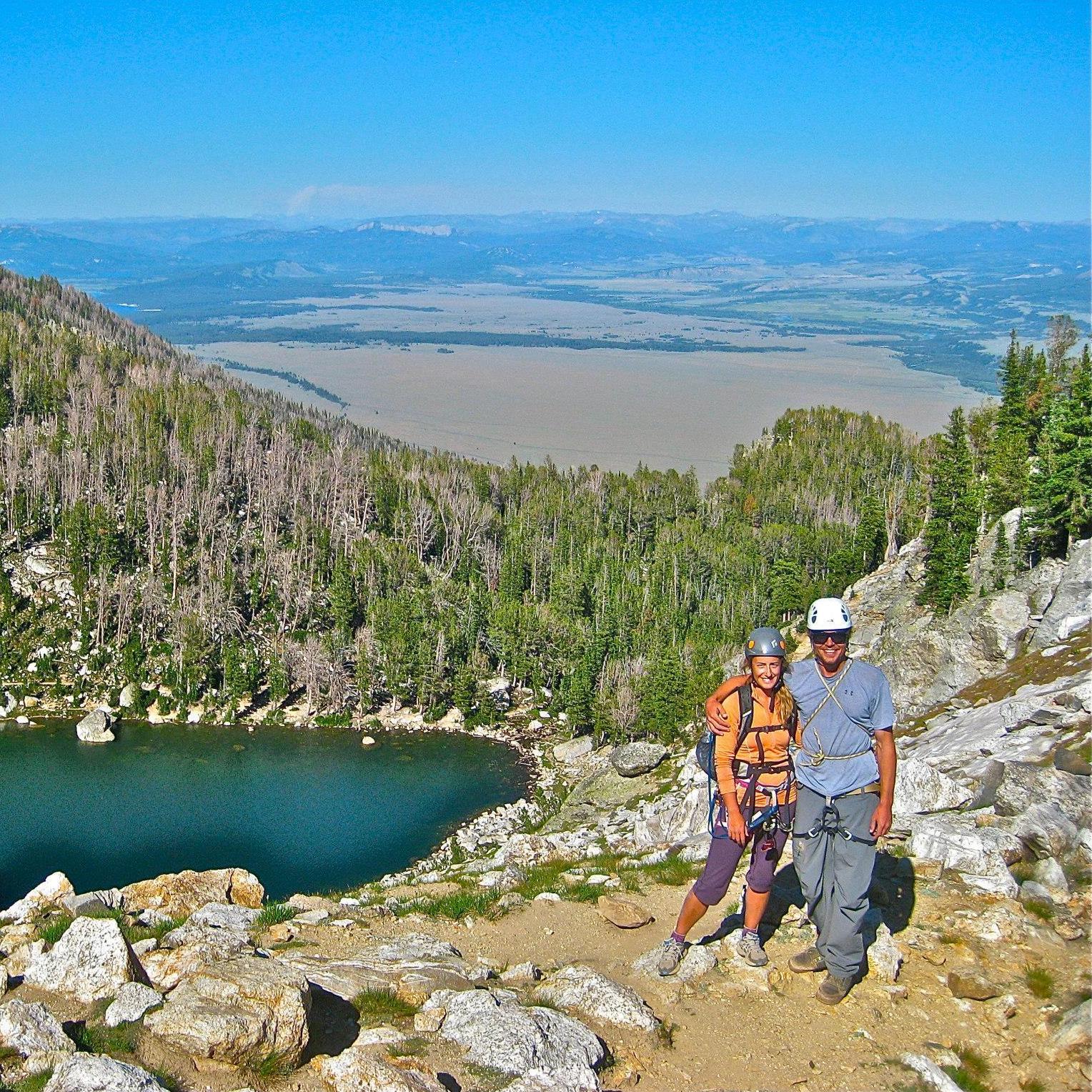 Amphitheater lake, Grand Teton National Park.
