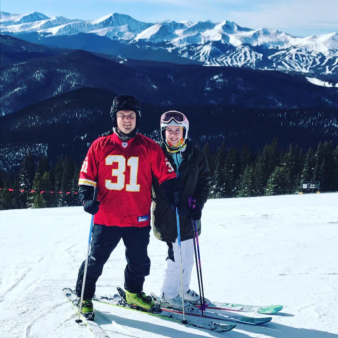 Skiing at Keystone