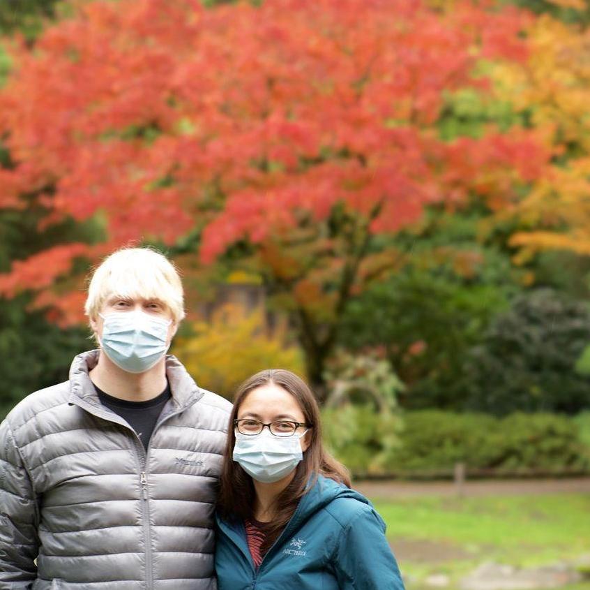 Out to see the fall colors at the Seattle Japanese Garden // Seattle, WA // October 2021