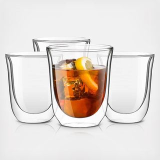 Levitea Double Walled Insulated Glass, Set of 4