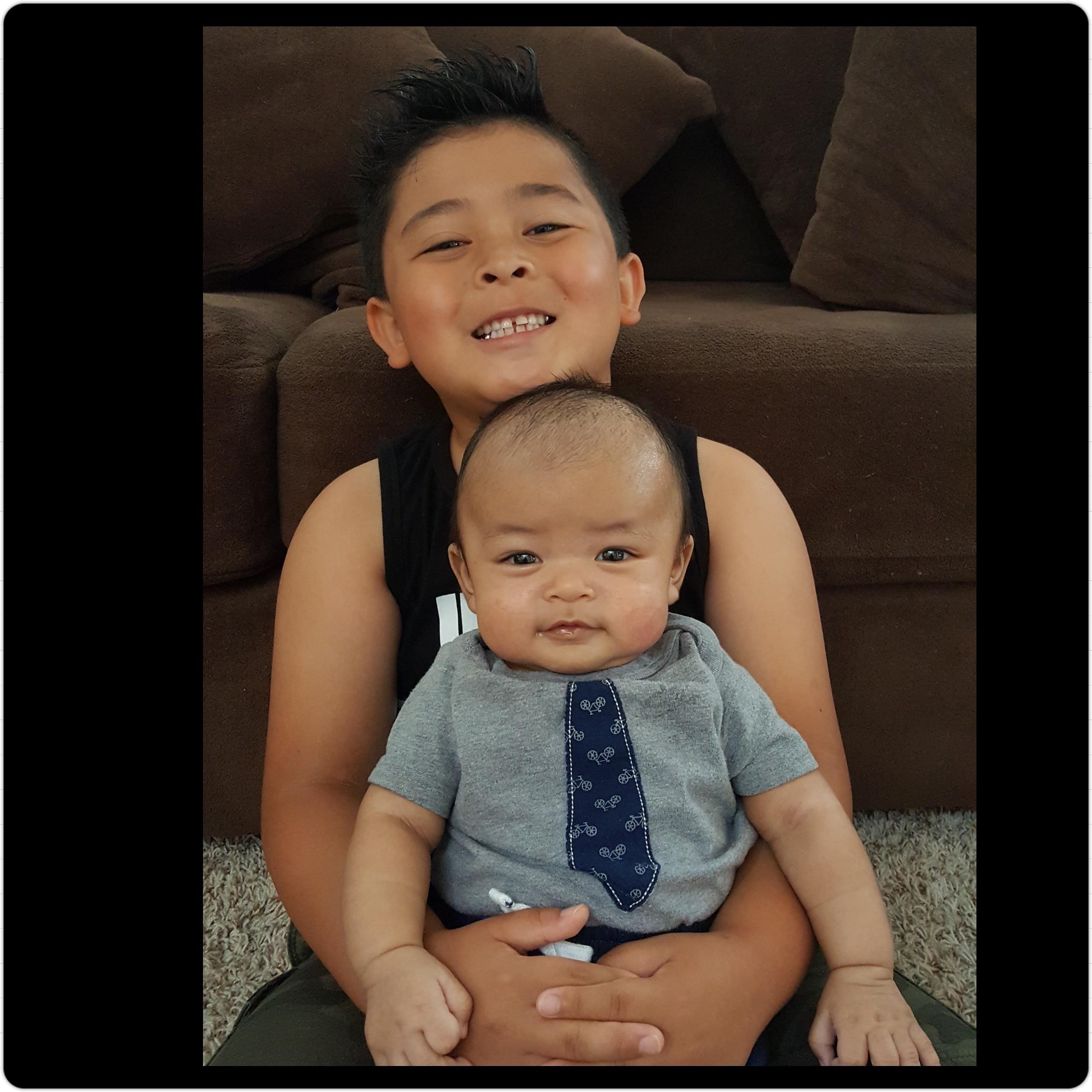 Carter and Owen Leal