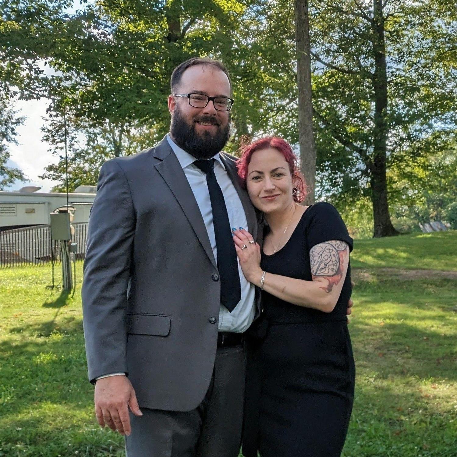 Another wedding together (Hi Richie and Paige!)