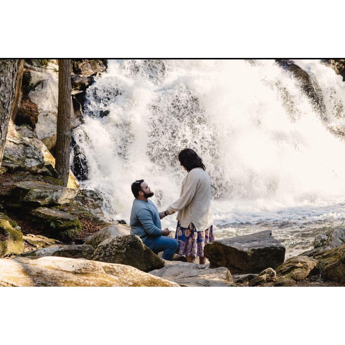 Engagement (2024) at Wahconah Falls