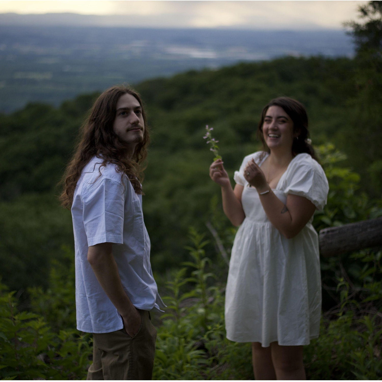 No shortage of laughter during our engagement photos