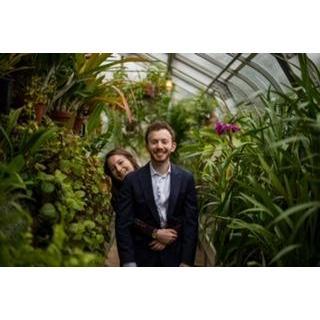Engagement pics from the Hillwood Estate Garden