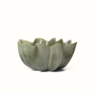 Nium Bowl - Small - Green | ferm LIVING