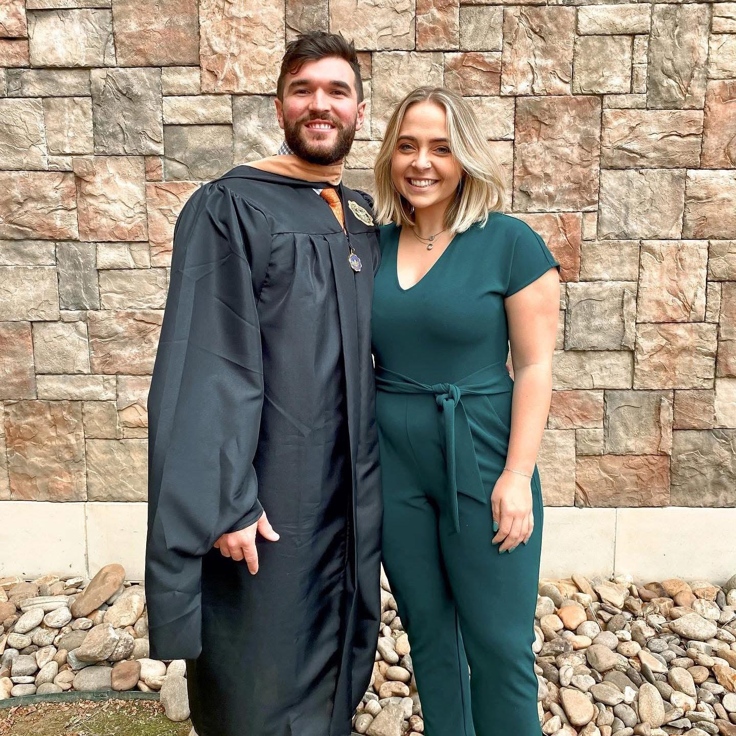 Ryan graduated with his MBA in 2021