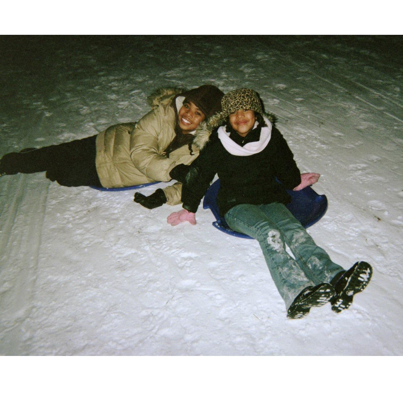 Sledding