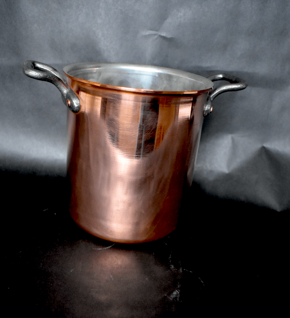 House Copper 3 Quart Copper Pot