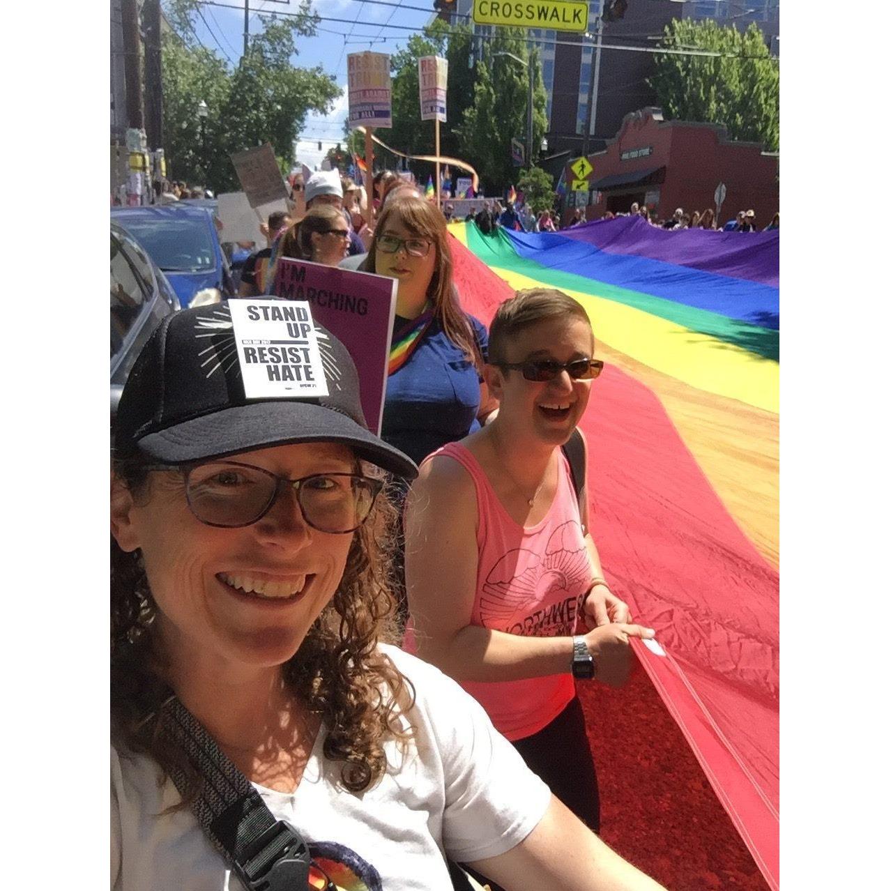 Pride march!