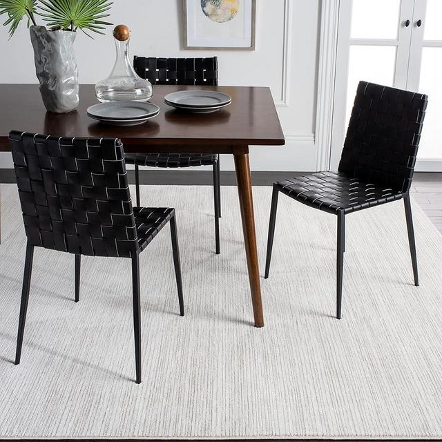 SAFAVIEH Vision Collection Square Rug - 10' Square, Ivory, Contemporary Design, Stain Resistant, Ideal for High Traffic Areas in Bedroom, Dining Room & Kitchen (VSN606J-10SQ)