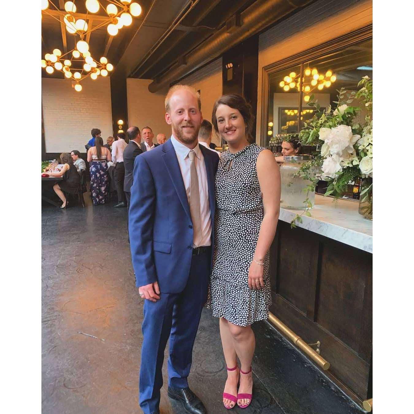 John & Sylviane's wedding, Brooklyn, Spring 2019