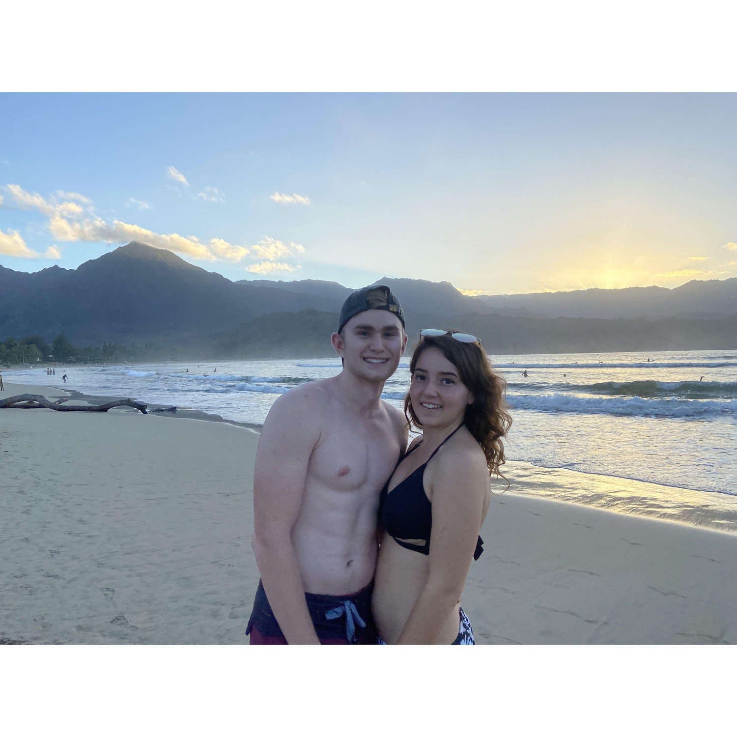 Tyler's first visit to Kauai, where Madilyn grew up!