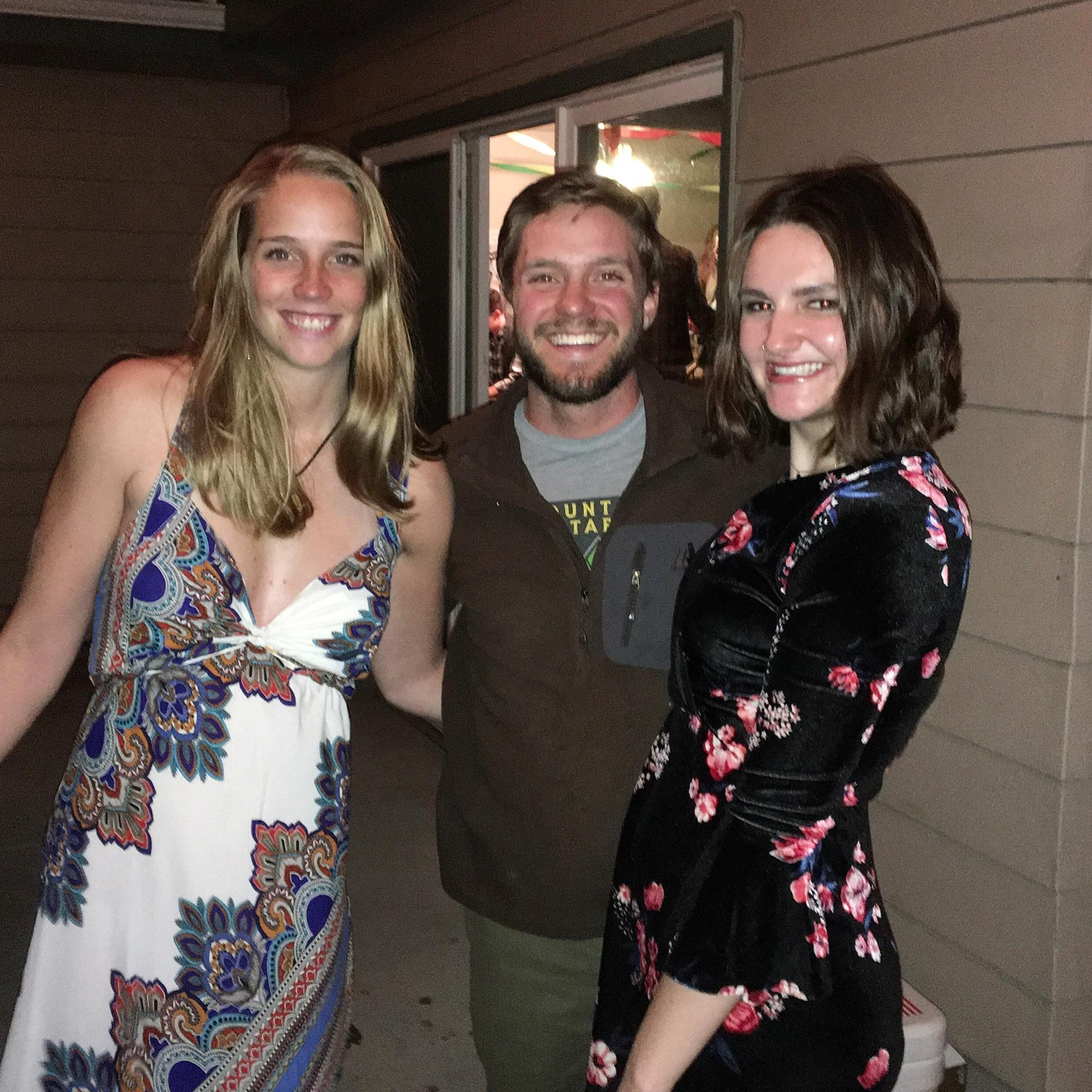 Blake at Cierra and Veronica's graduation party in May 2018.