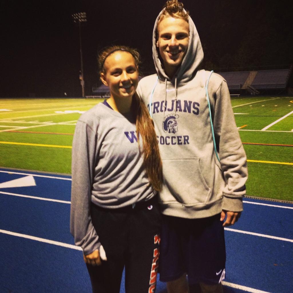 October 13th, 2014 - After our soccer and field hockey games at Wissahickon High School!
