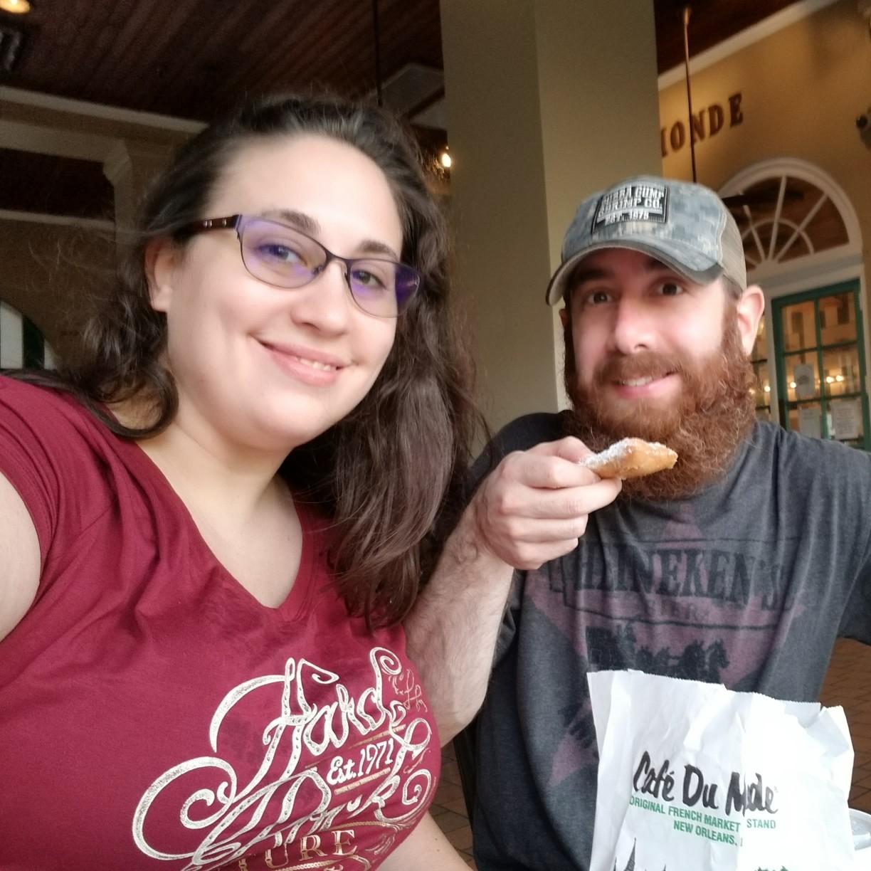Cafe Du Monde in New Orleans, LA.