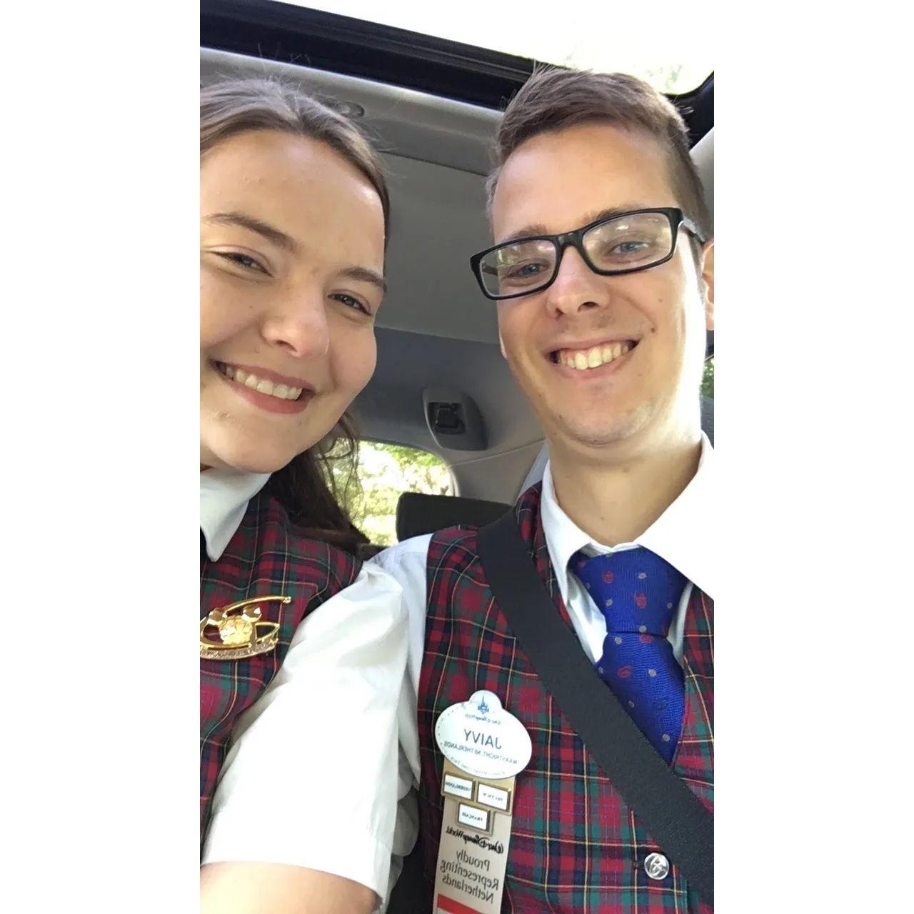 Our first picture together