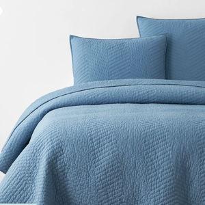 Voile Quilt - Smoke Blue, Full/Queen
