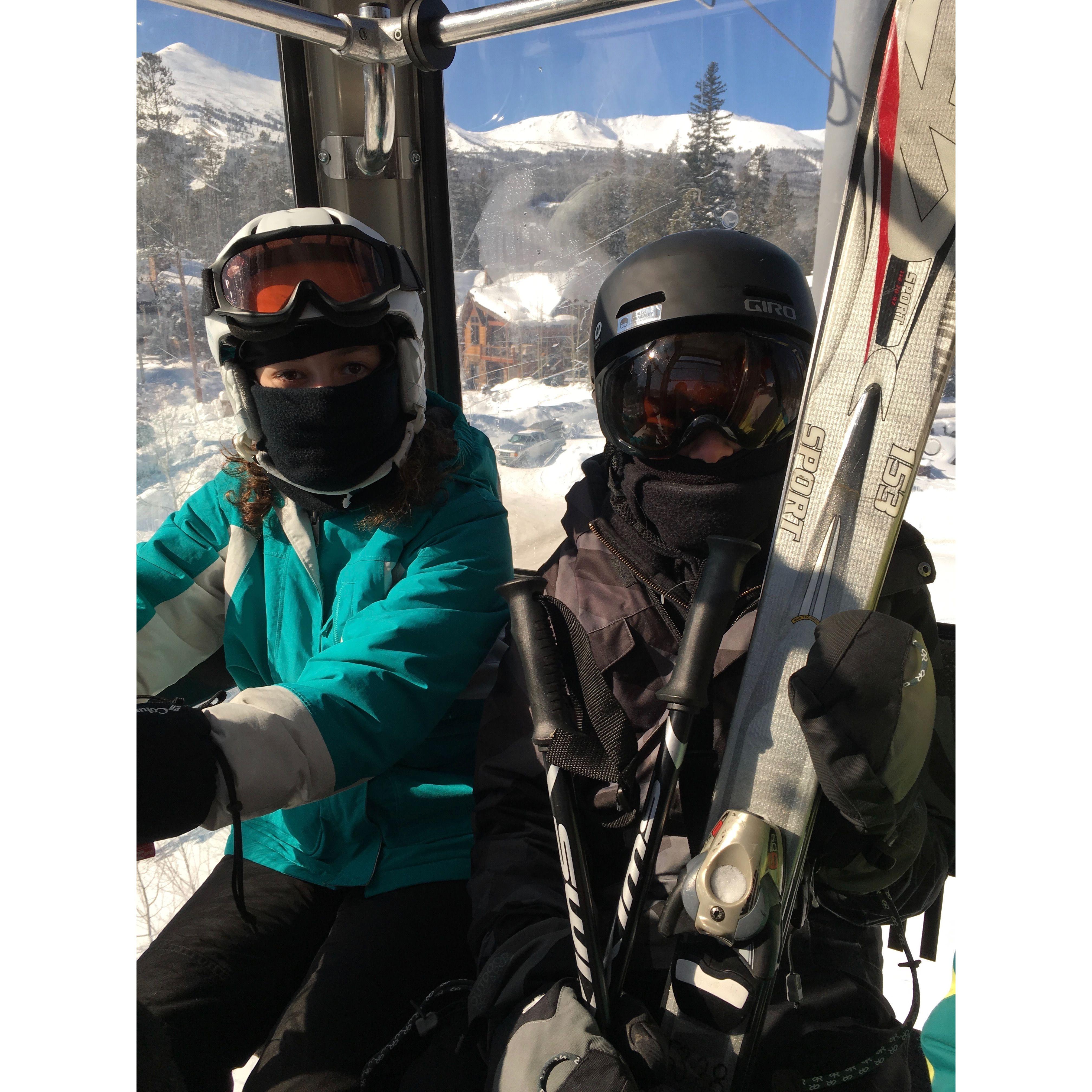 Skiing at Breckenridge!