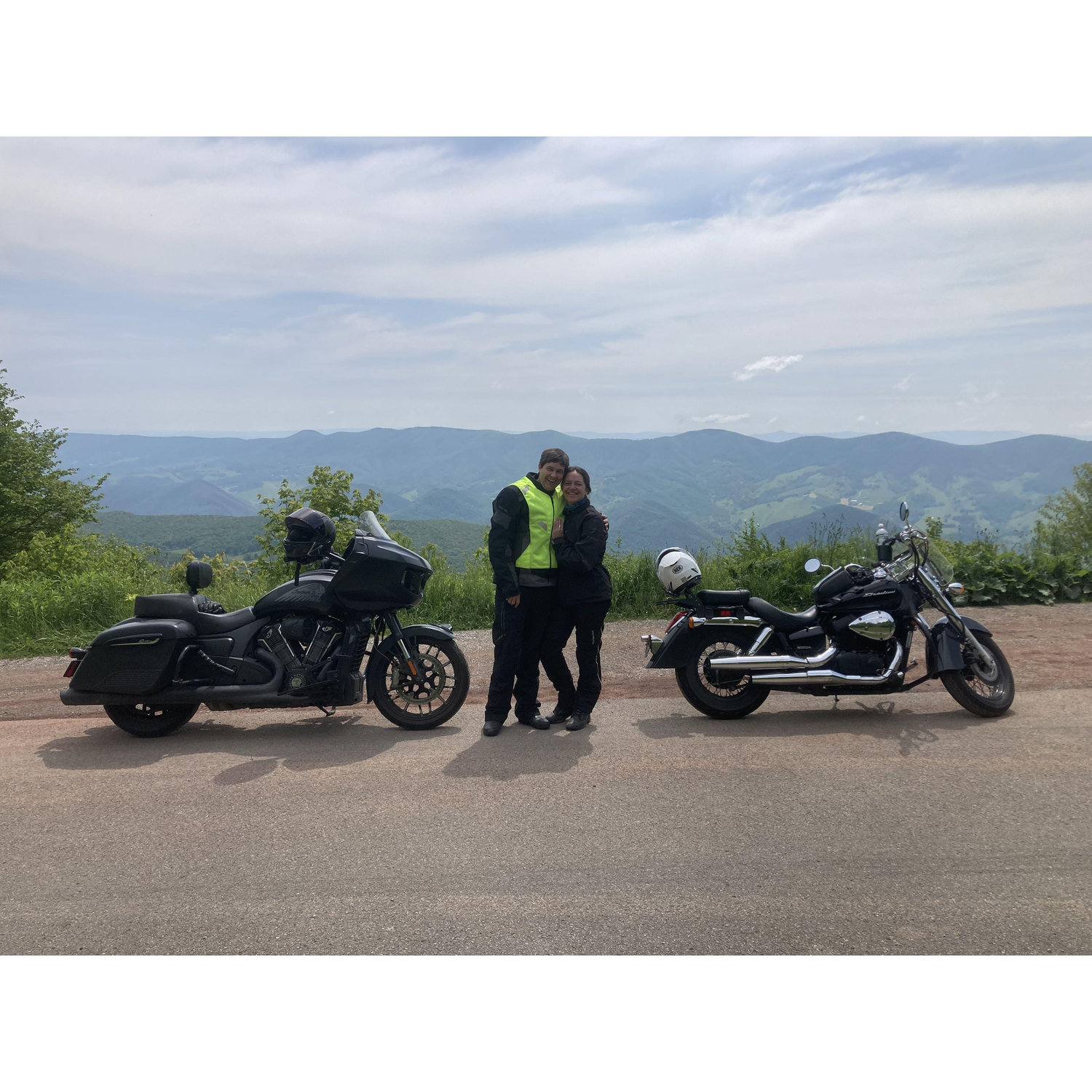West Virginia mountains.