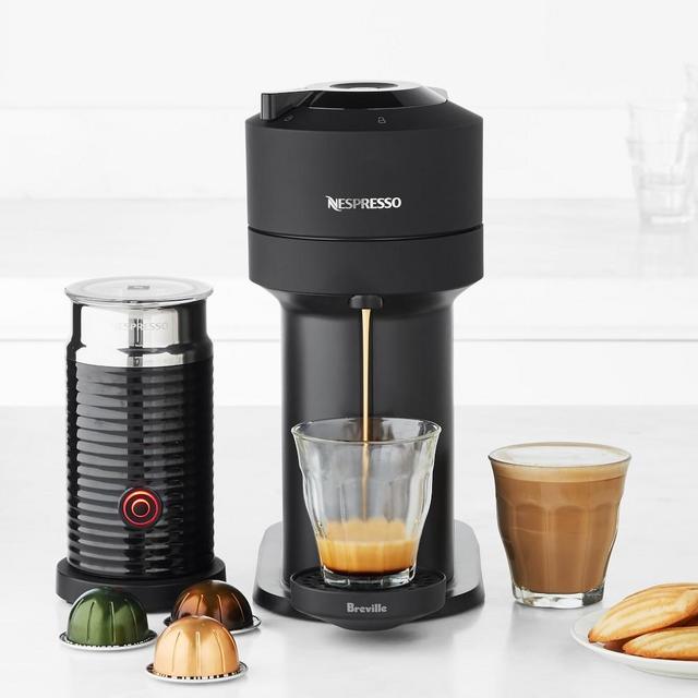 Nespresso by Breville Vertuo Next, Matte Black with Aeroccino