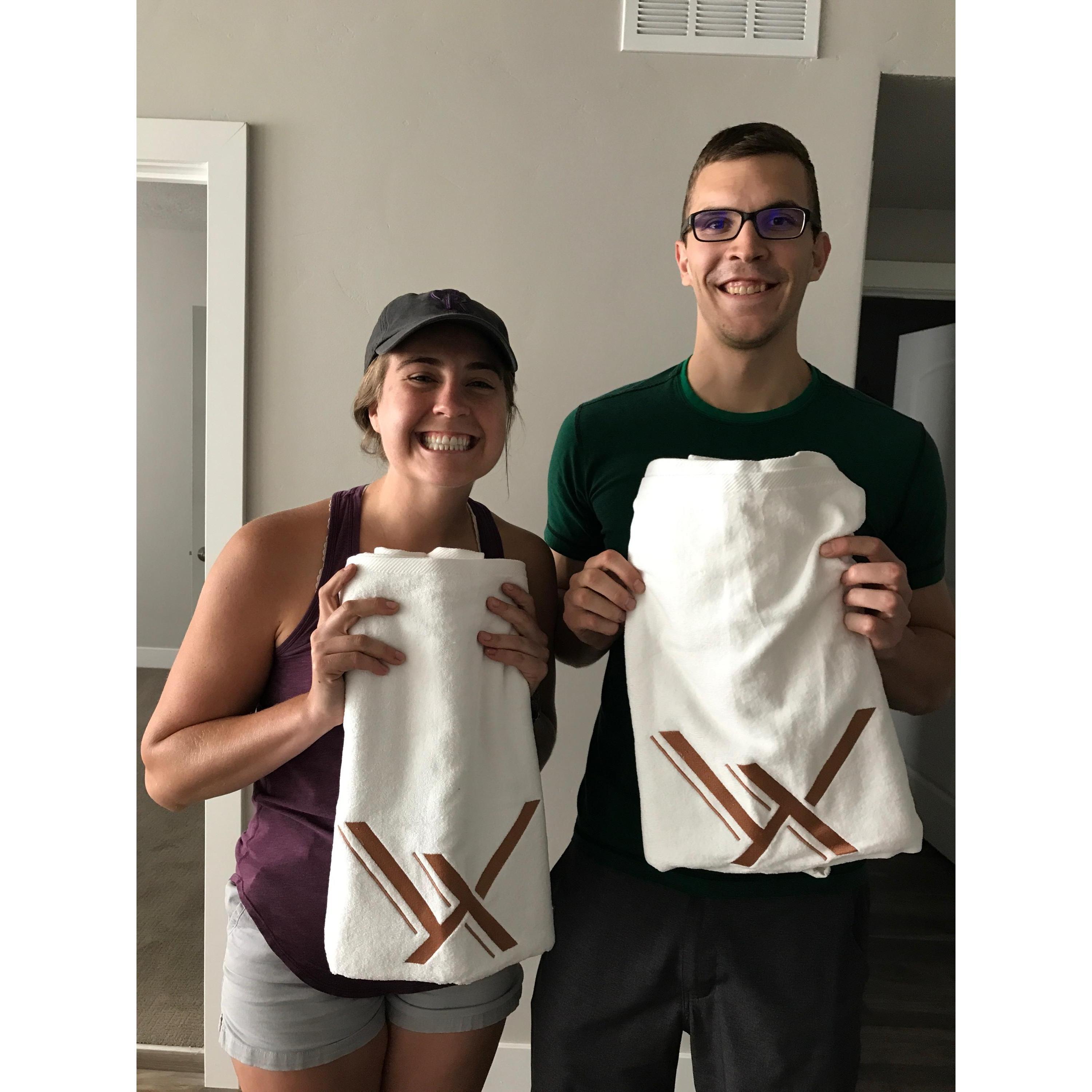 August 11, 2017: The Denver Duo moves to Salt Lake City, Utah and become apartment dwellers for the first time!