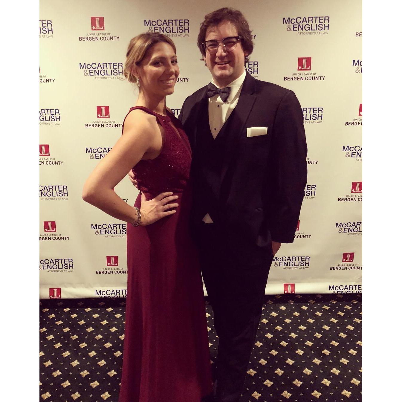 Our first fancy night out at the Festival of Trees