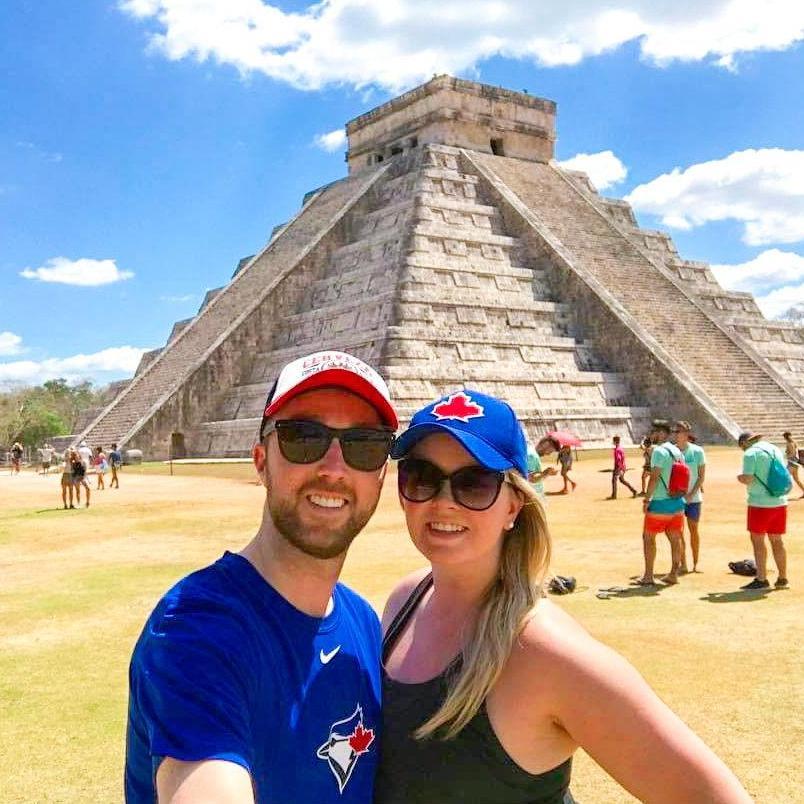 Chichen Itza, Mexico - neither of us are sure when we went LOL (2017 or 2018)