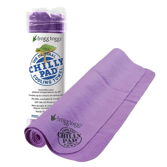FROGG TOGGS Chilly Pad, Instant Cooling Towel, Long Lasting, Reusable, Sports and Outdoors Neck Towel 33x13