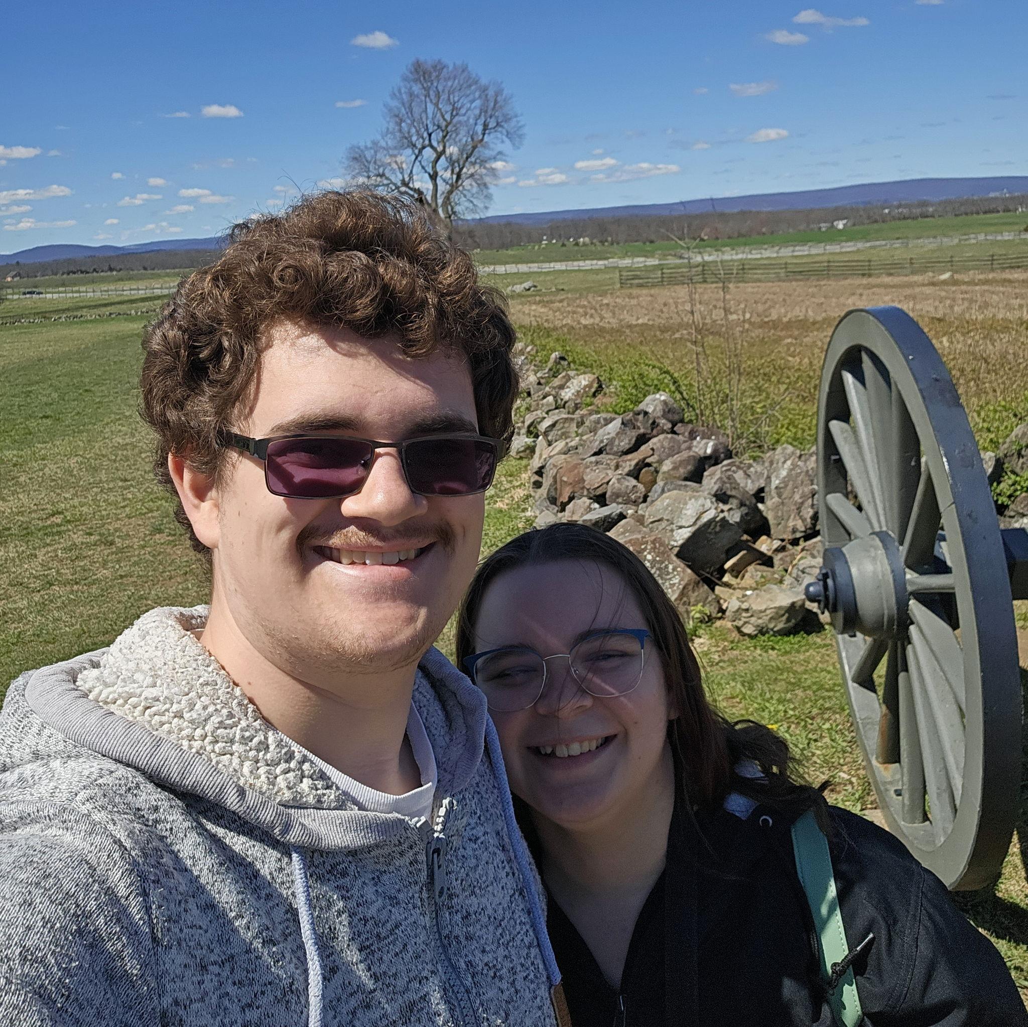We frequently visited the Gettysburg battle field to bird watch.