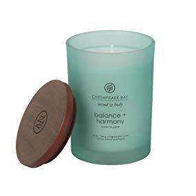 Chesapeake Bay Candle PT31920 Mind & Body Collection Balance + Harmony, Medium Jar Candle