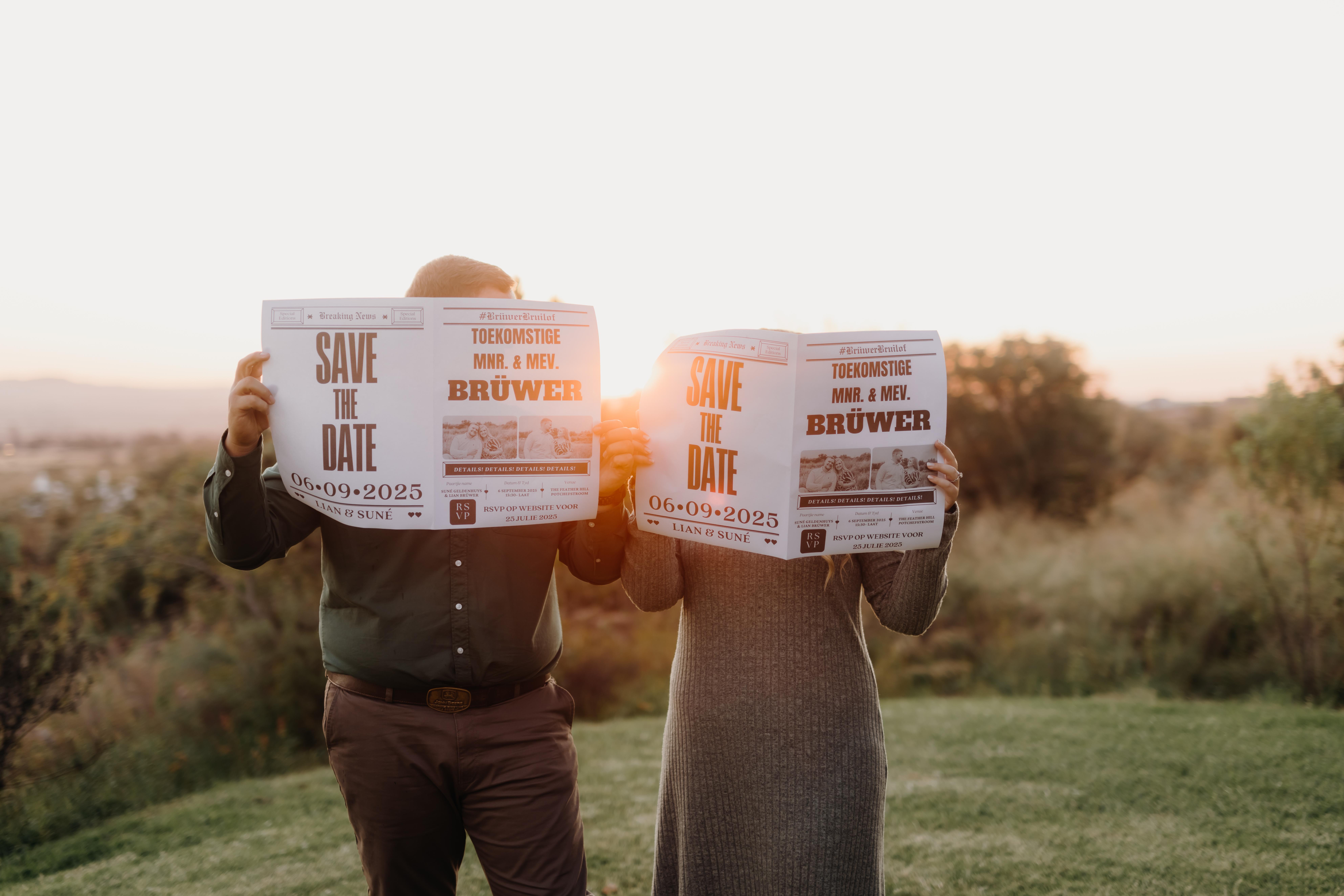 The Wedding Website of Suné Geldenhuys and Lian Brüwer