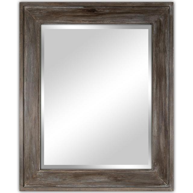 Bee & Willow™ Home Reclaimed Driftwood 33-Inch x 45-Inch Wall Mirror