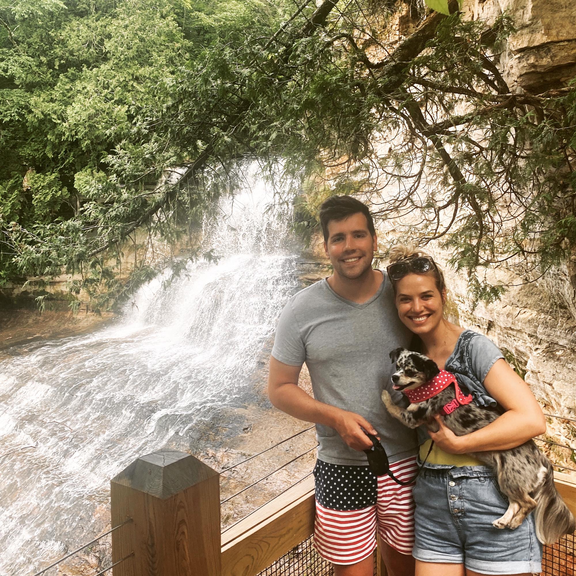 Laughing Fish Falls in the Upper Peninsula