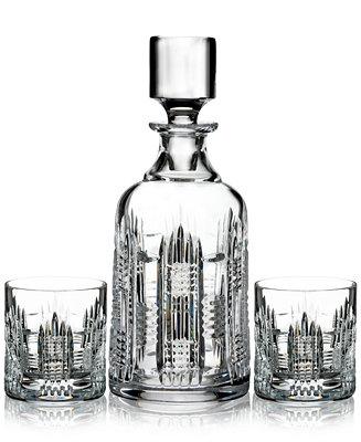 Waterford Dungarvan, 3 Pc. Tumblers & Decanter Set