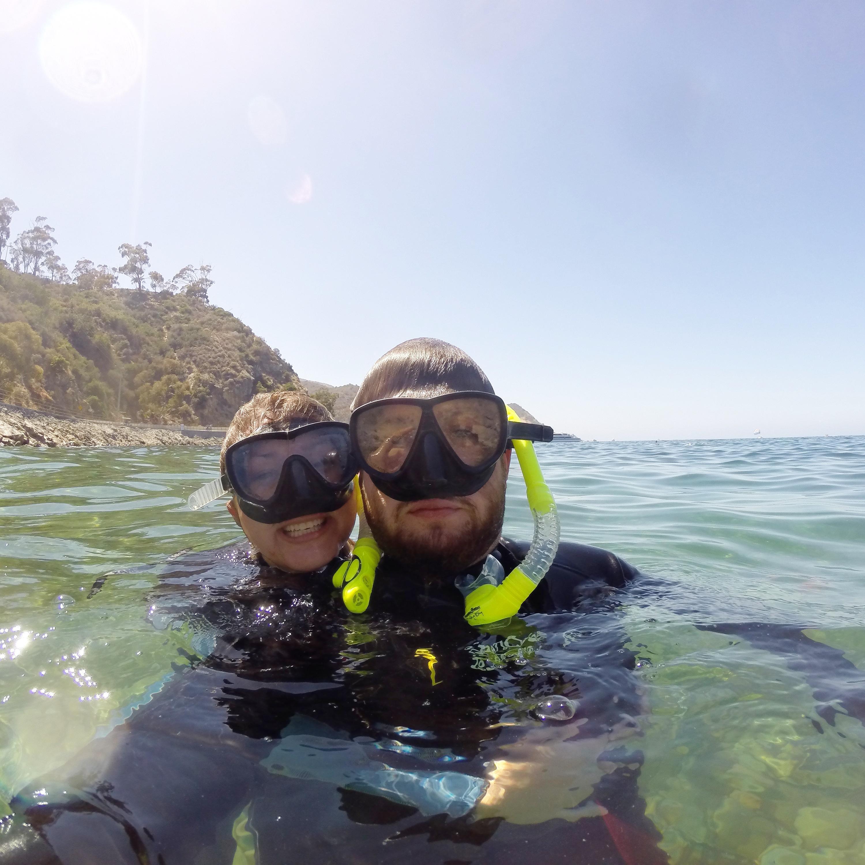 Snorkeling trip at Catalina Island