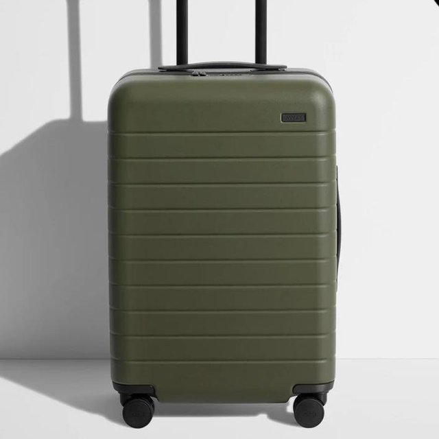 Shop The Bigger Carry-On suitcase in Coast Blue | Away: Built for modern travel