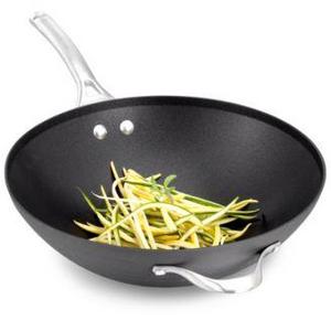 Calphalon - Contemporary Nonstick 12 Flat Bottom Wok