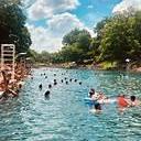 Zilker Metro Park-Barton Springs Pool Pedestrian Walkway