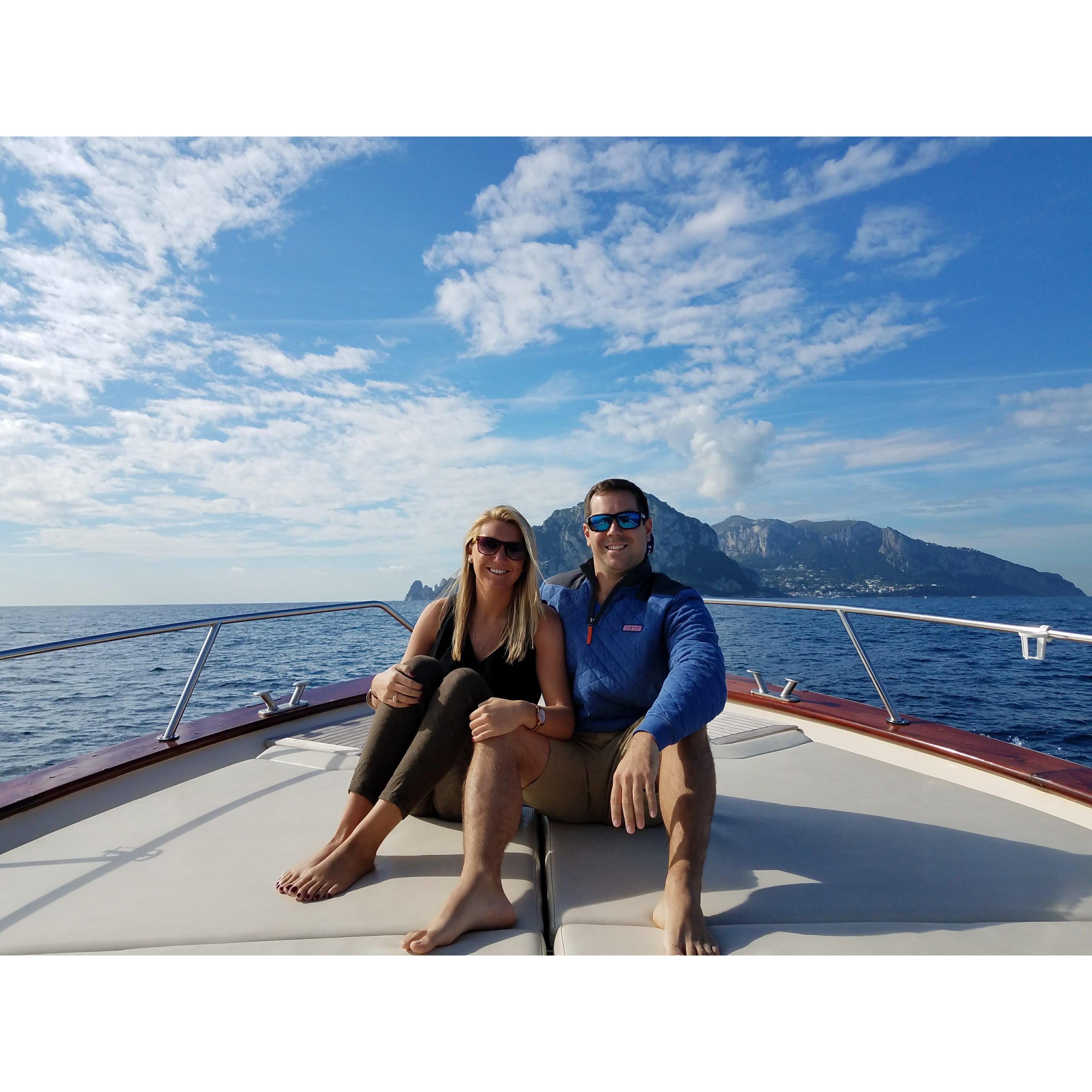 Yacht Day Trip to Capri!