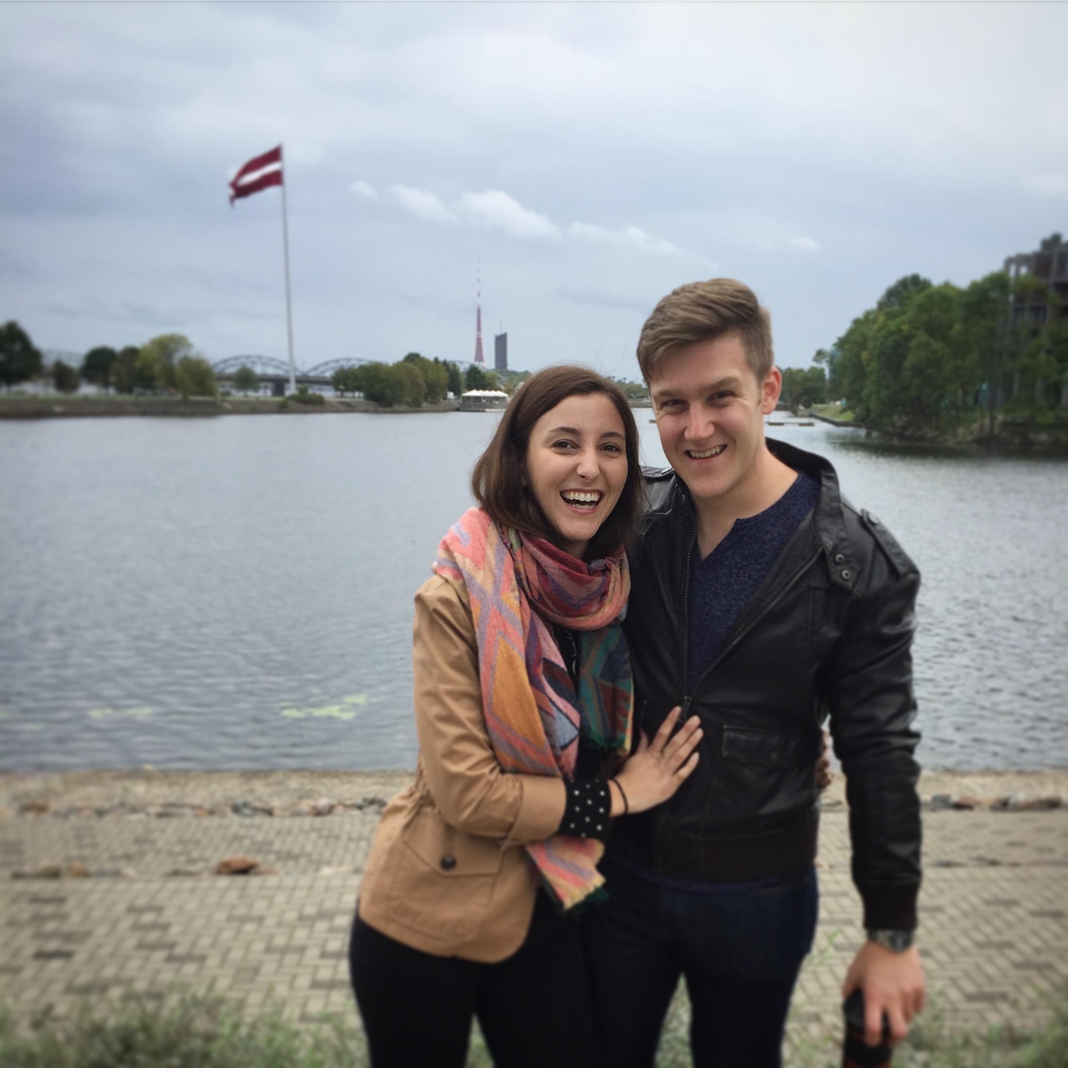 Cheesin' in Riga, Latvia