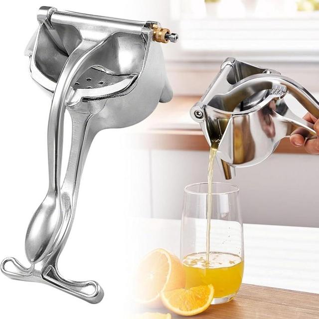 Fresh Fruit Juice Extractor,2026 Upgraded Aluminum Alloy Fresh Fruit Juice Extractor, Hand Press Juicer with Ergonomic Grip,Lemon Juicers,Easy to Clean Efficient Extraction of Citrus